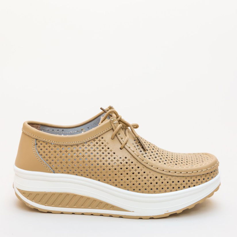 Pantofi Casual Baroco Bej