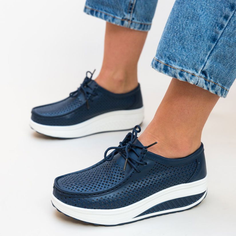 Pantofi Casual Baroco Bleumarin