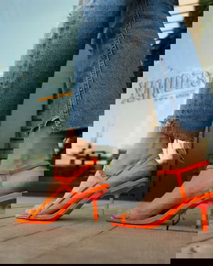 Sandale Wilma Portocalii