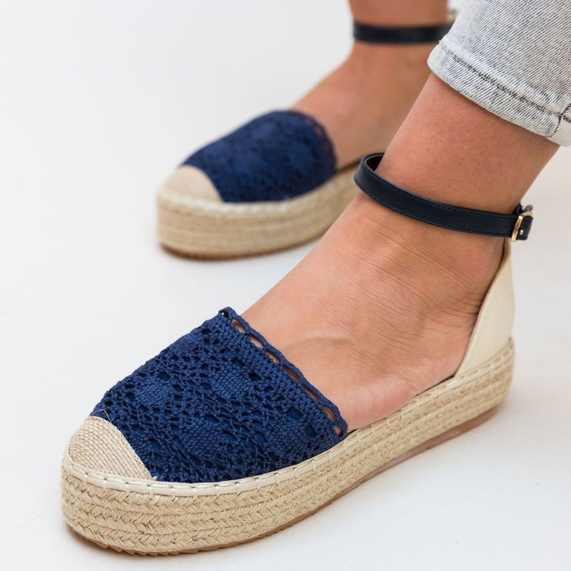 Espadrile Bonner Bleumarin