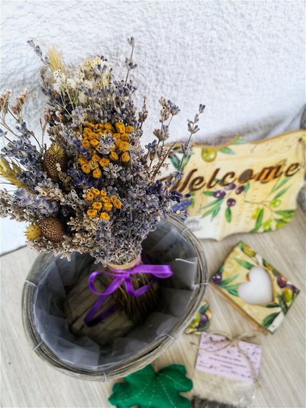 Set cu semințe de lavandă "My first lavender farm"