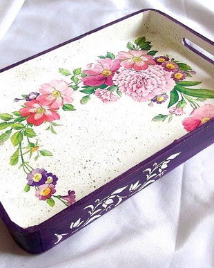 tava lemn decorata 36294