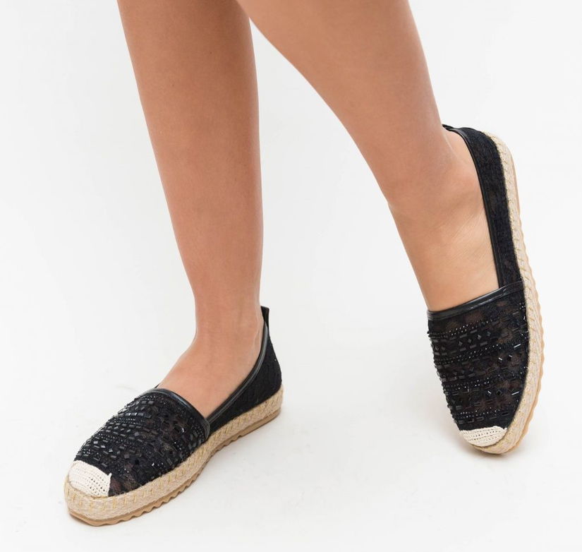 Espadrile Armina Negre