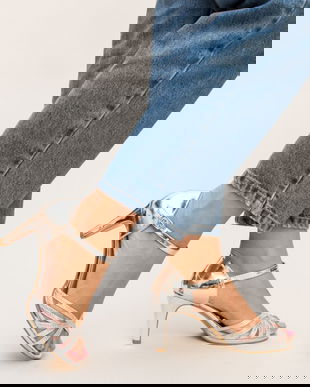 Sandale Mays Argintii