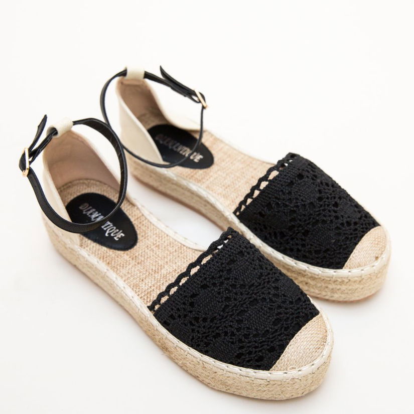 Espadrile Bonner Negre