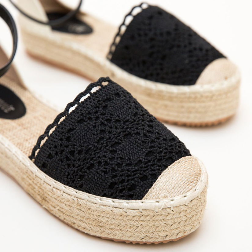 Espadrile Bonner Negre