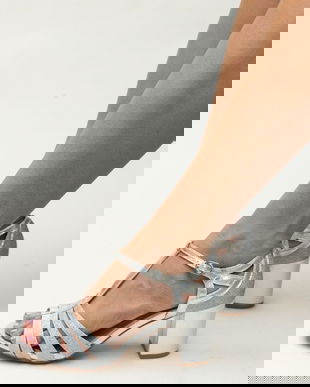 Sandale Antanena Argintii