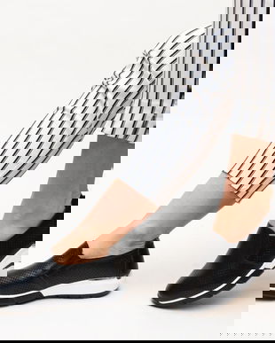 Pantofi Casual Pufine Negri