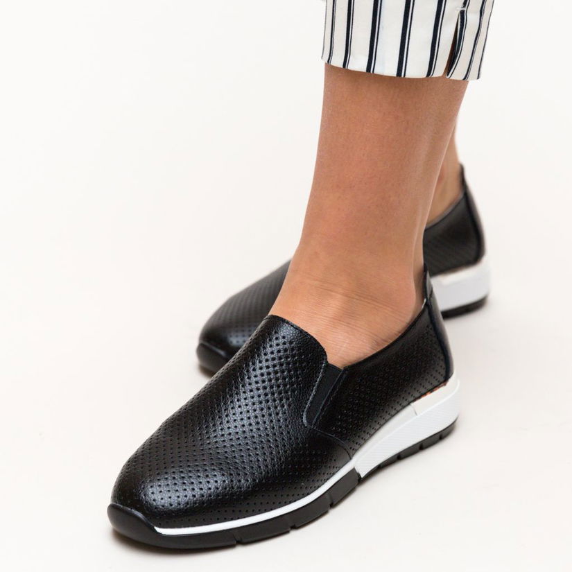 Pantofi Casual Pufine Negri