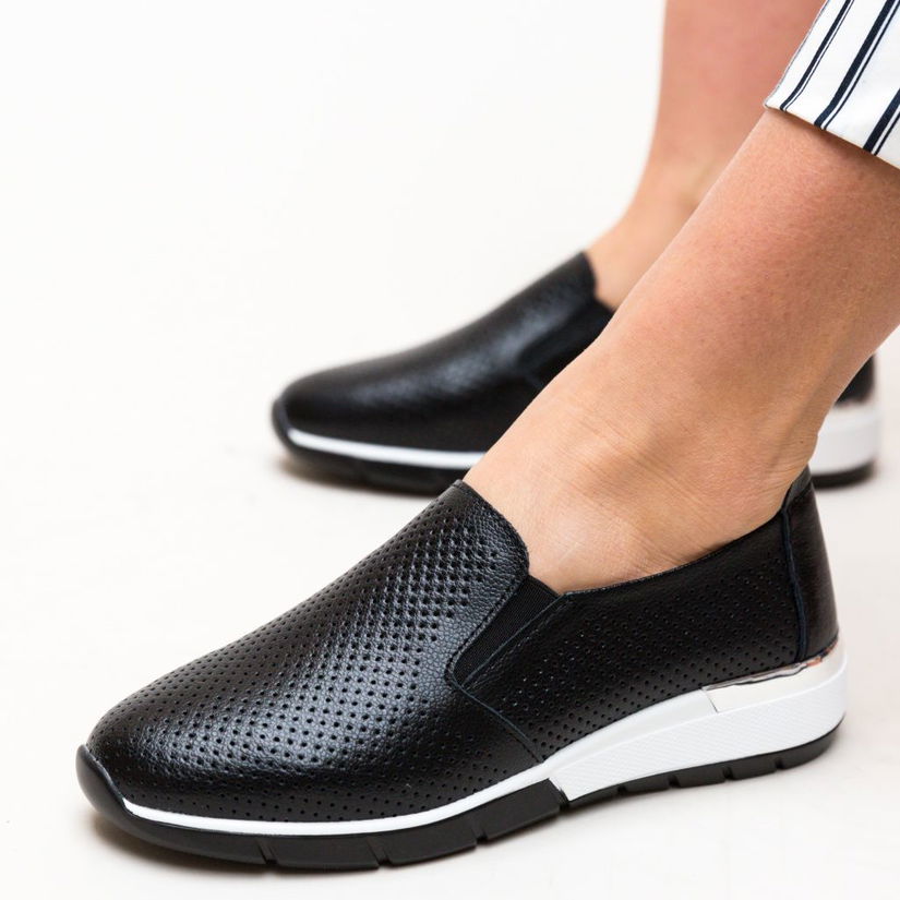 Pantofi Casual Pufine Negri