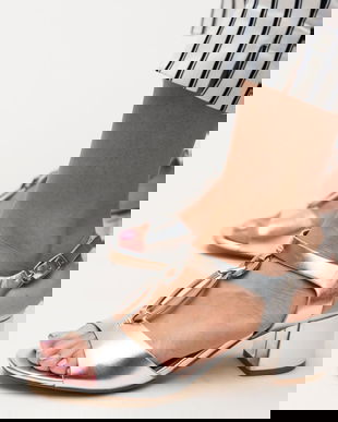 Sandale Luxinano Argintii