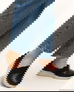 Pantofi Casual Foliande Negri