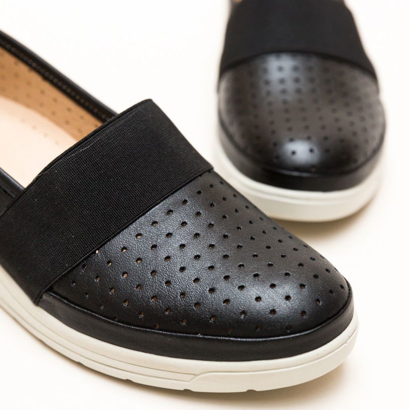 Pantofi Casual Foliande Negri