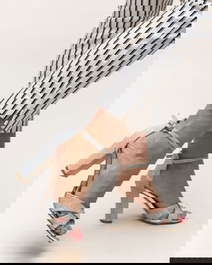 Sandale Abida Argintii