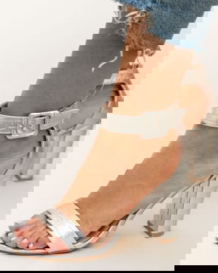 Sandale Eliott Argintii