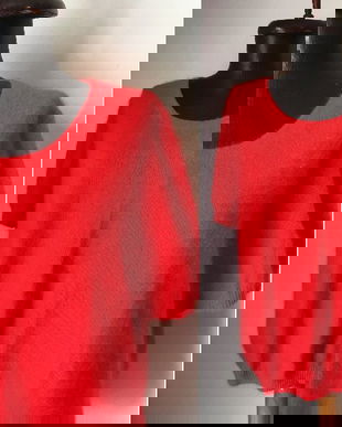 PETER HAHN PULOVER LANA ANGORA ROSU