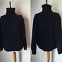 BENETTON PULOVER BLEUMARIN LANA PURA GULER ROLL ON
