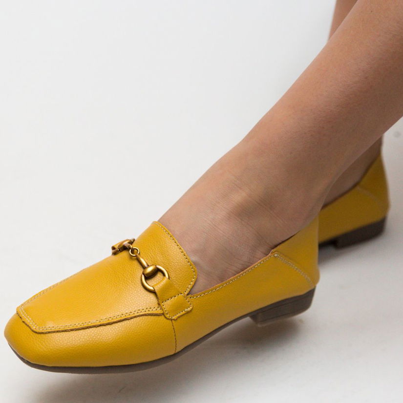 Pantofi Casual Caracom Galbeni