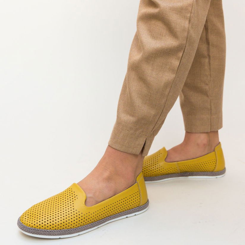 Pantofi Casual Cioline Galbeni