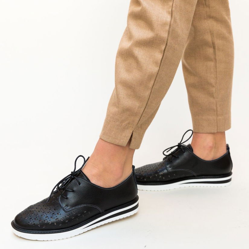 Pantofi Casual Rofrel Negri