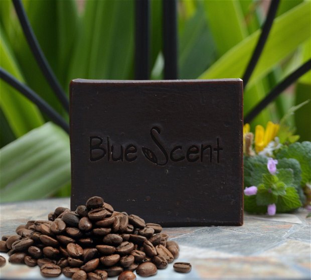 Sabor do cafe-sapun exfoliant,anticelulitic cu cafea si scortisoara-BlueScent
