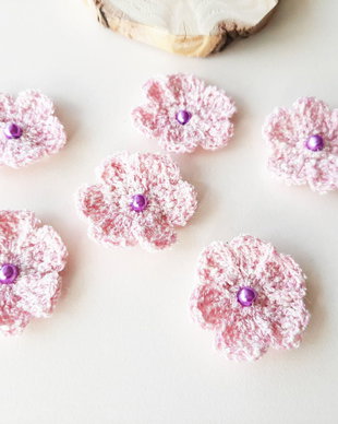 Floricele crosetate manual