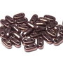 CzechMates Bar, 6x2 mm, Jet Lila Vega Luster - 23980-15726