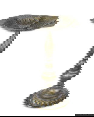 Fantana pentru pasarele din fier forjat bronz antichizat