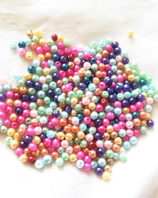 Lot perlute din sticla, 3 mm