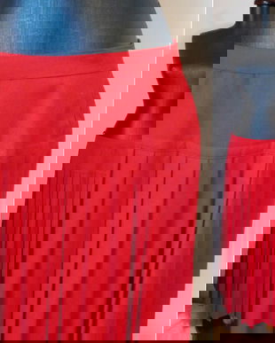 HAMMER FUSTA STOFA LANA PLISATA ROSIE