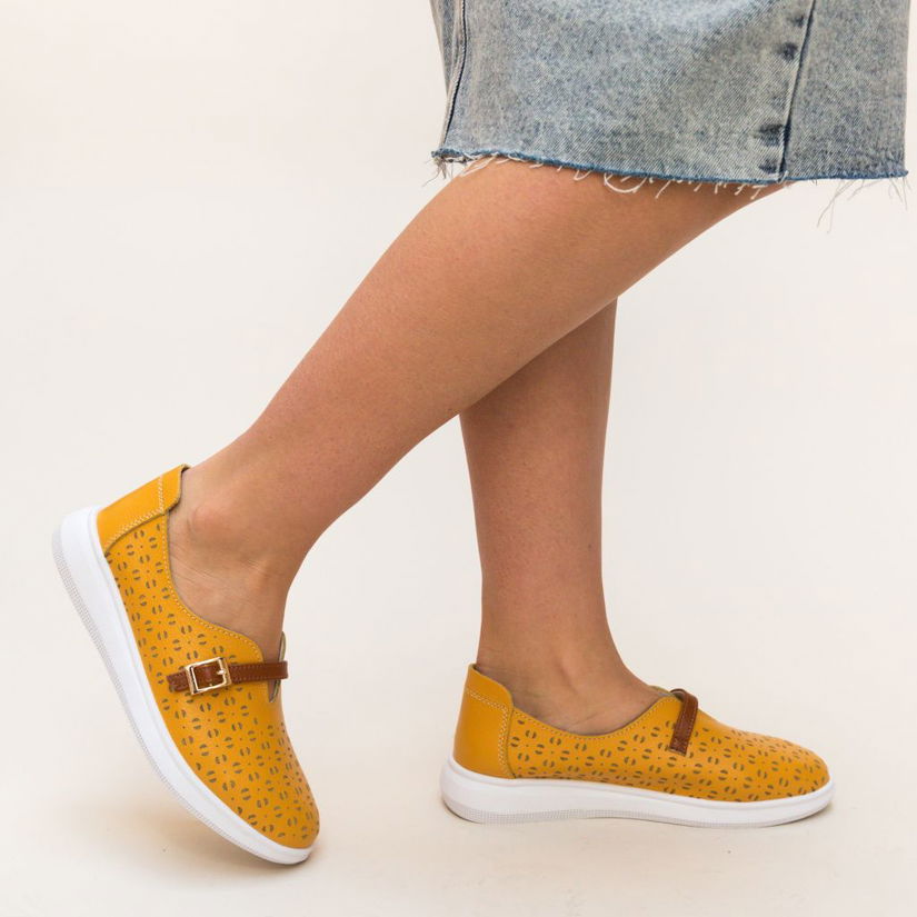 Pantofi Casual Vicez Galbeni