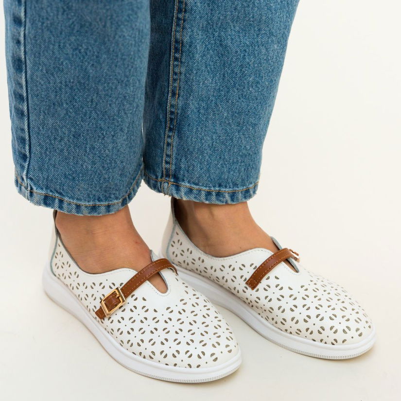 Pantofi Casual Vicez Albi