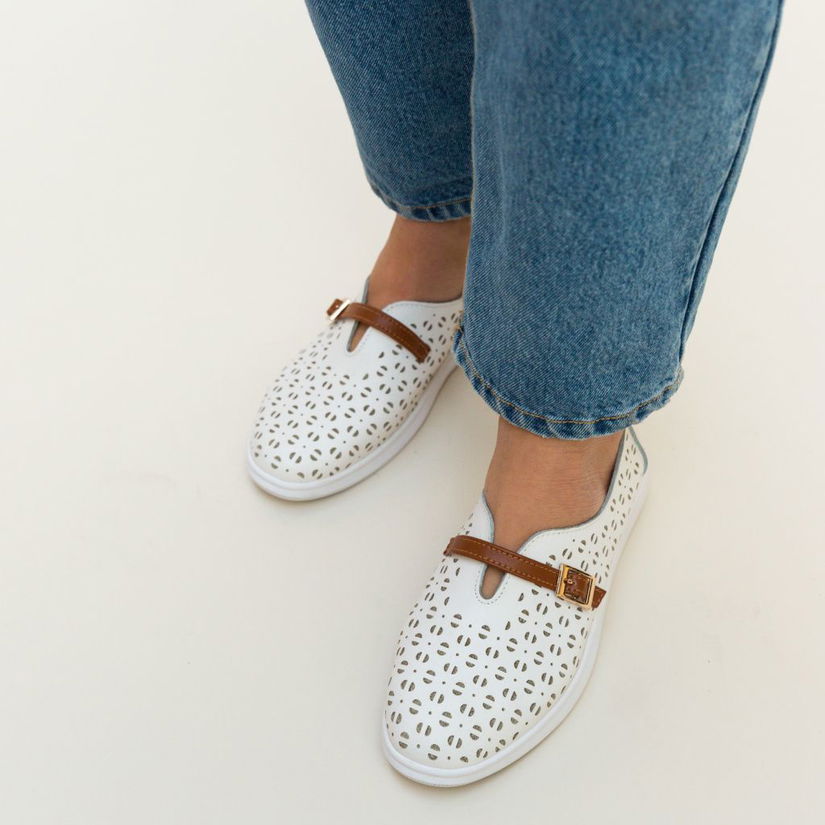 Pantofi Casual Vicez Albi