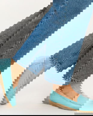 Pantofi Casual Leida Bleu