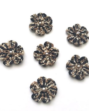 6 floricele crosetate manual