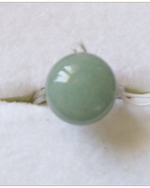 INEL ARGINTIU CU AVENTURIN VERDE