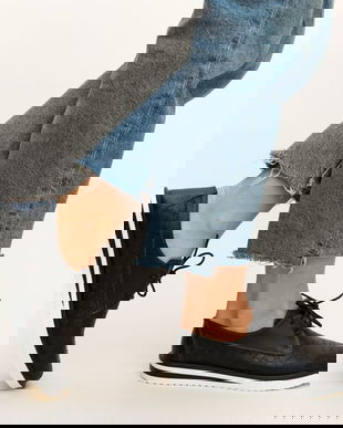 Pantofi Casual Monclen Negri