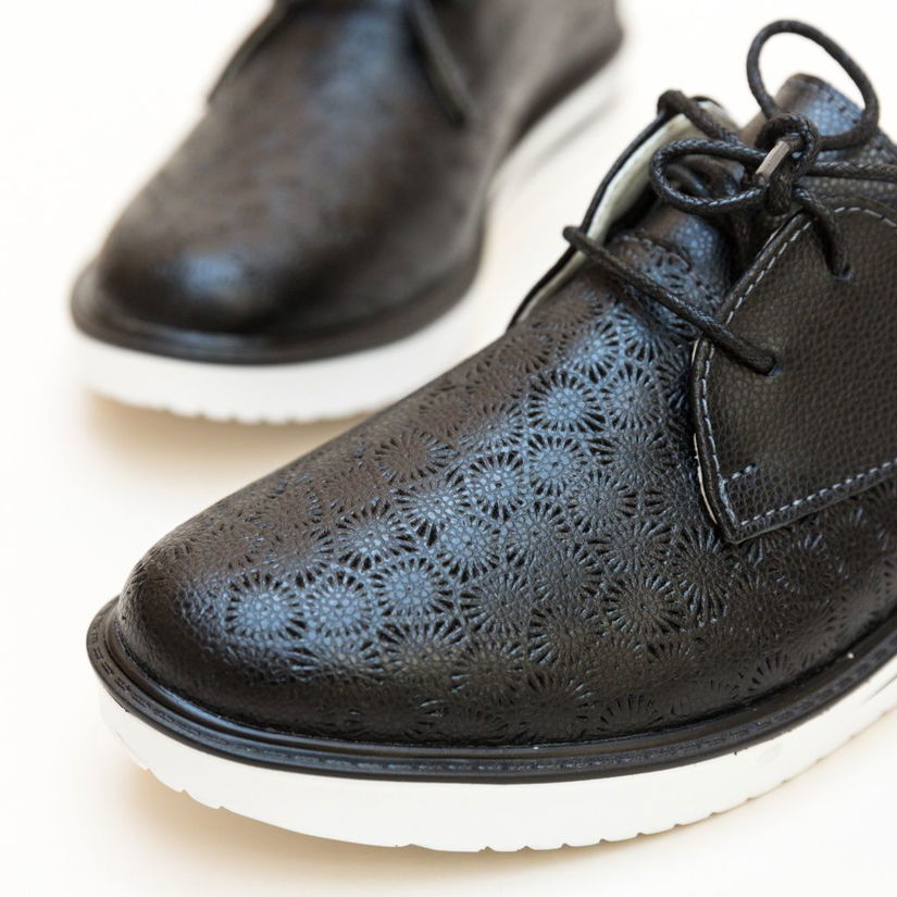 Pantofi Casual Monclen Negri