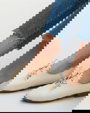 Pantofi Casual Rufita Bej