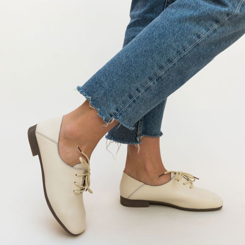 Pantofi Casual Rufita Bej