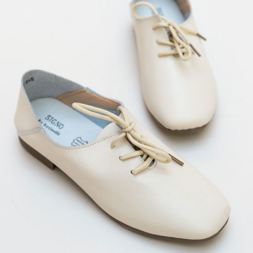 Pantofi Casual Rufita Bej