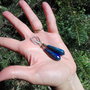 Cercei Lapis lazuli, Pirita, argint Bali, argint 925 - CE794 - cercei din pietre semipretioase, cadou romantic, cercei lungi, cercei ocazie, cristale vindecatoare, cristaloterapie