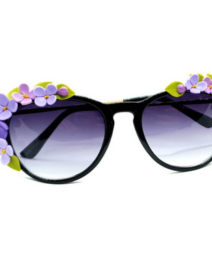 Ochelari de soare liliac