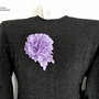 Brosa/Aplicatie pentru rochie/Flori handmade