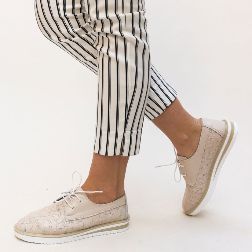 Pantofi Casual Monclen Bej