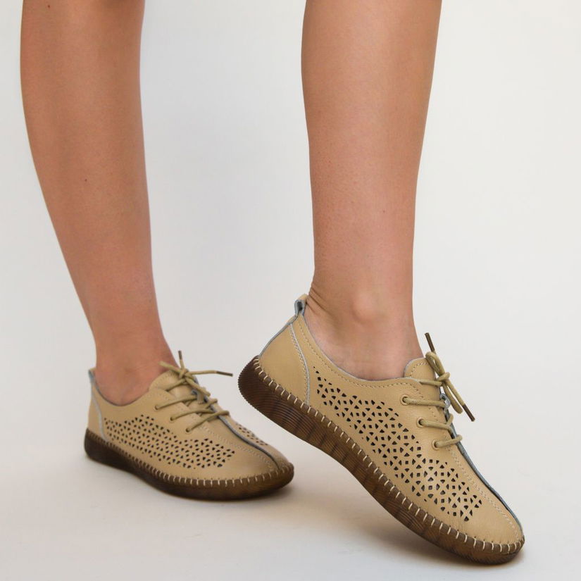Pantofi Casual Crawler Bej