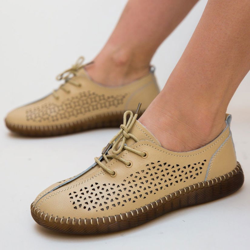 Pantofi Casual Crawler Bej