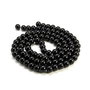 50 Buc perle din sticla negre