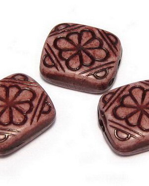 Margele din acril, antic style, 12x10 mm