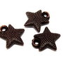 Pandantiv din acril, antic style, stea de mare, 18x15 mm